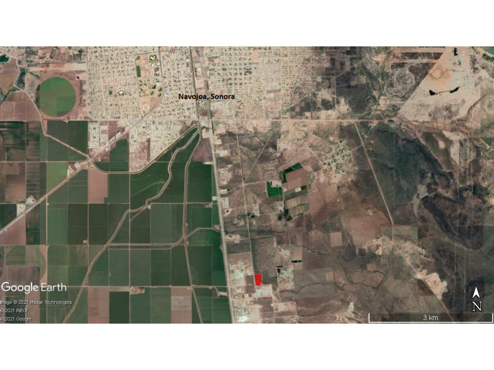 SE VENDE 47,433 M2 EN PARQUE INDUSTRIAL DE NAVOJOA - 2