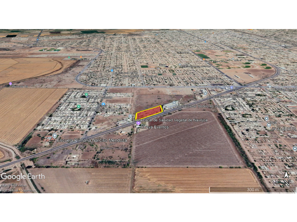 SE VENDEN 15,200 M2 EN NAVOJOA - 2