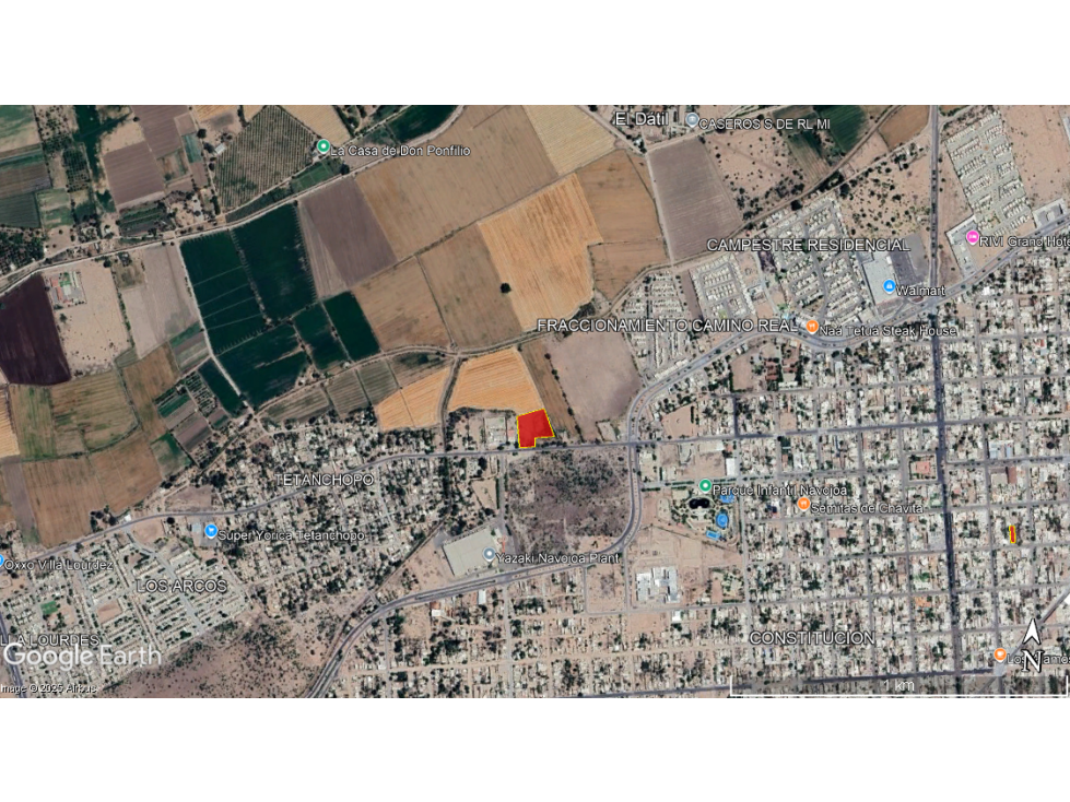 EN VENTA 8,000 METROS CUADRADOS EN NAVOJOA!!! - 2
