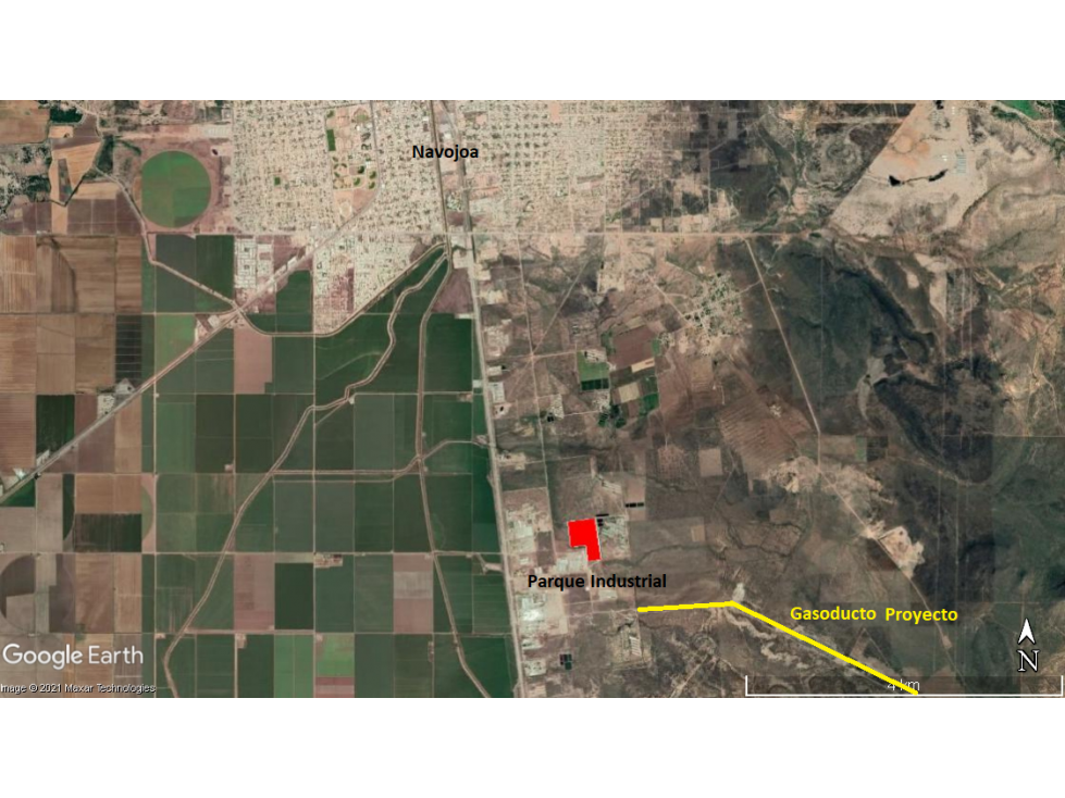 SE VENDEN 15.8 HAS EN PARQUE INDUSTRIAL DE NAVOJOA - 3