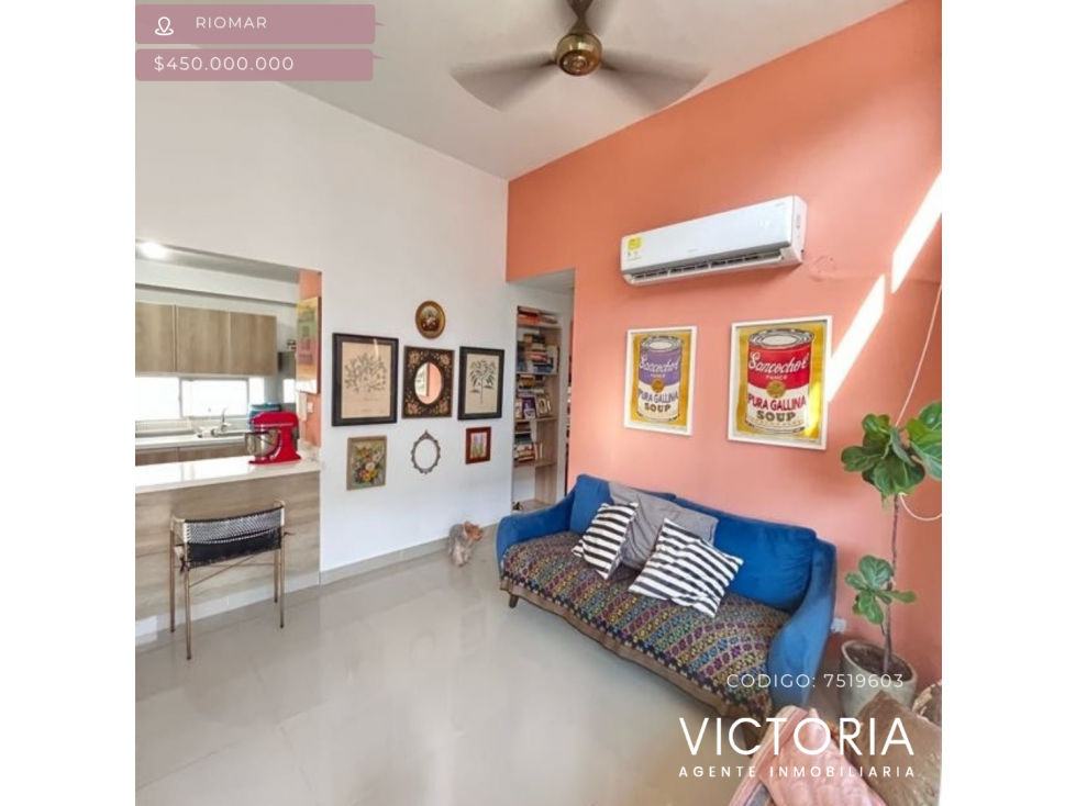 Venta de apartamento - Riomar