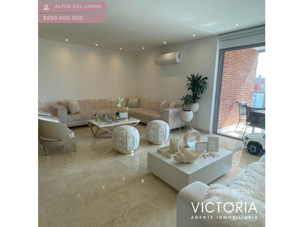 Venta de apartamento - Altos del Limon