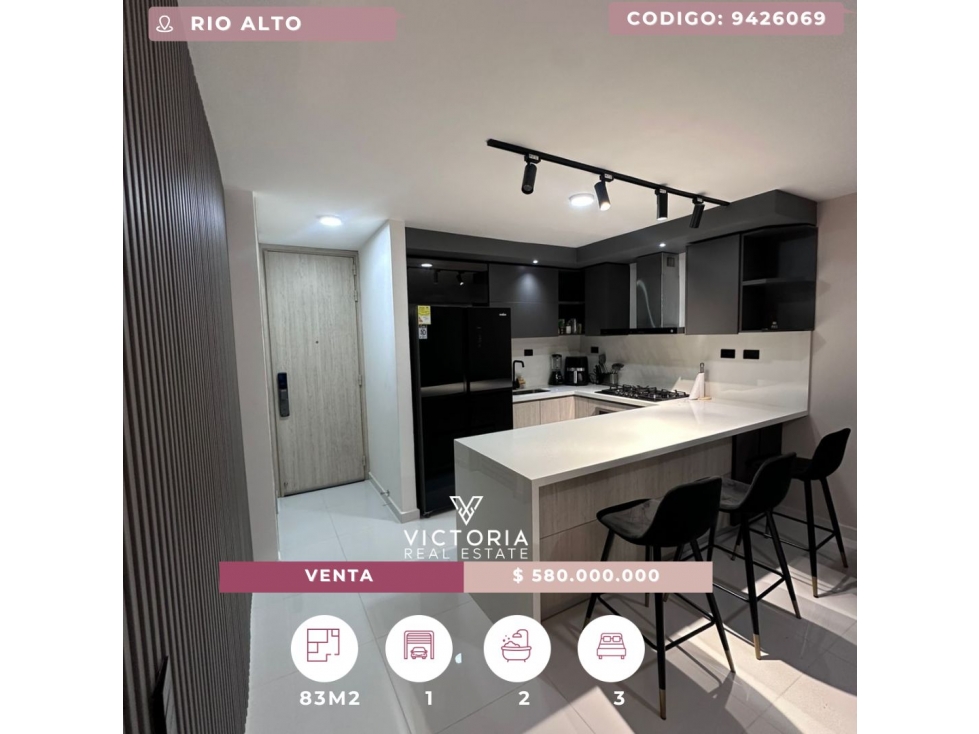 Venta de apartamento - Rio Alto