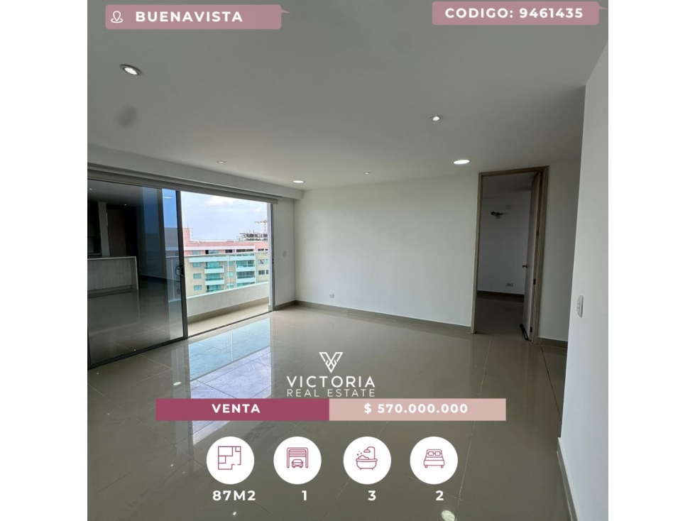 Venta de apartamento - Buenavista