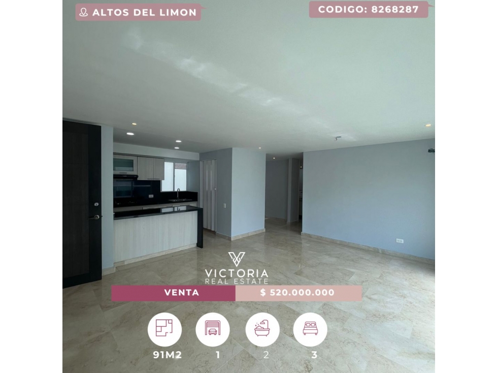 Venta de apartamento - Altos del Limon