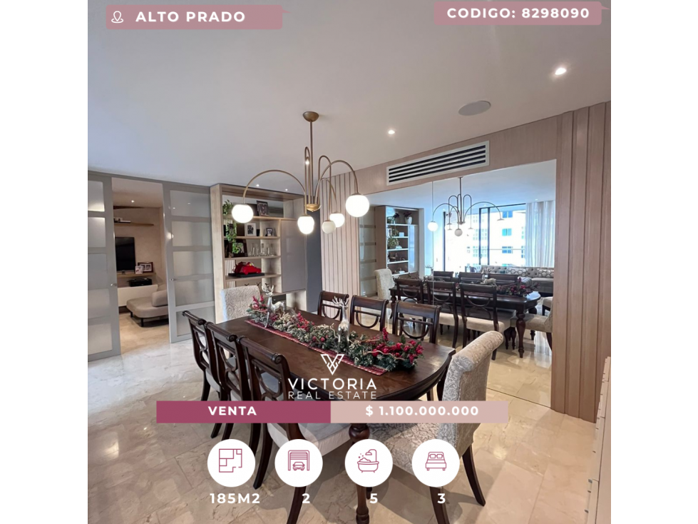 Venta de apartamento - Alto Prado