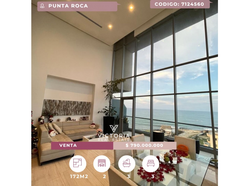 Venta de apartamento duplex - Punta roca Sabanilla