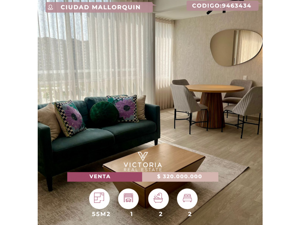 Venta de apartamento - Ciudad Mallorquín