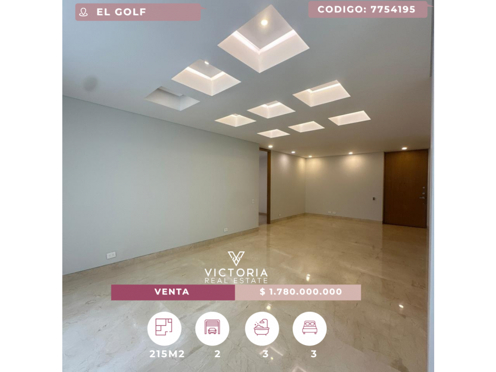 Venta de apartamento - El Golf