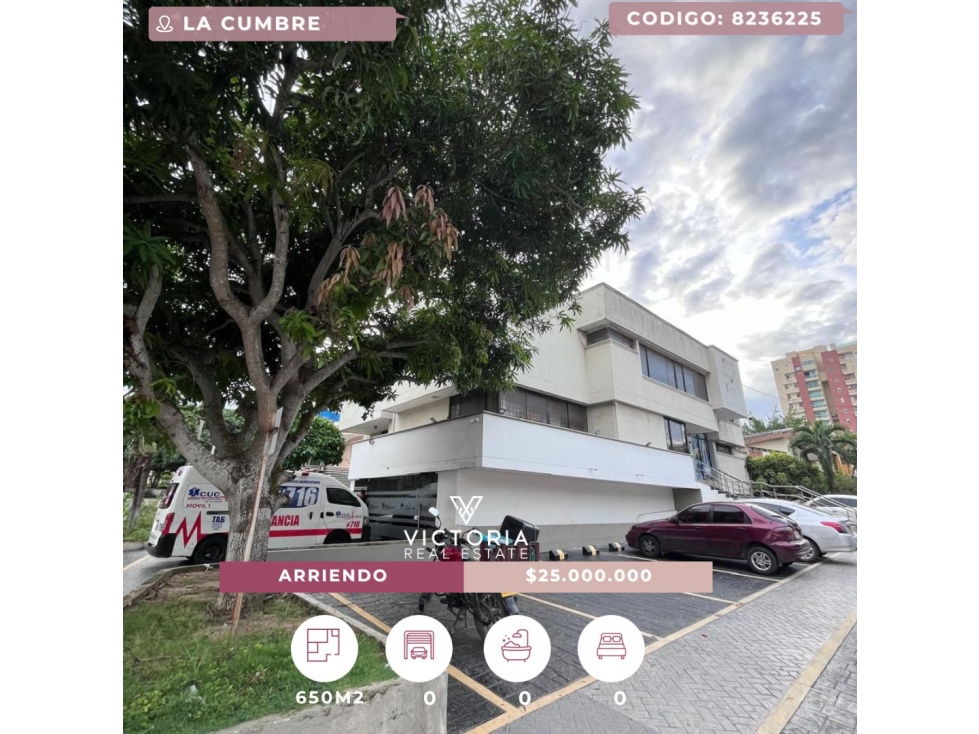 Alquiler de casa comercial - La Cumbre
