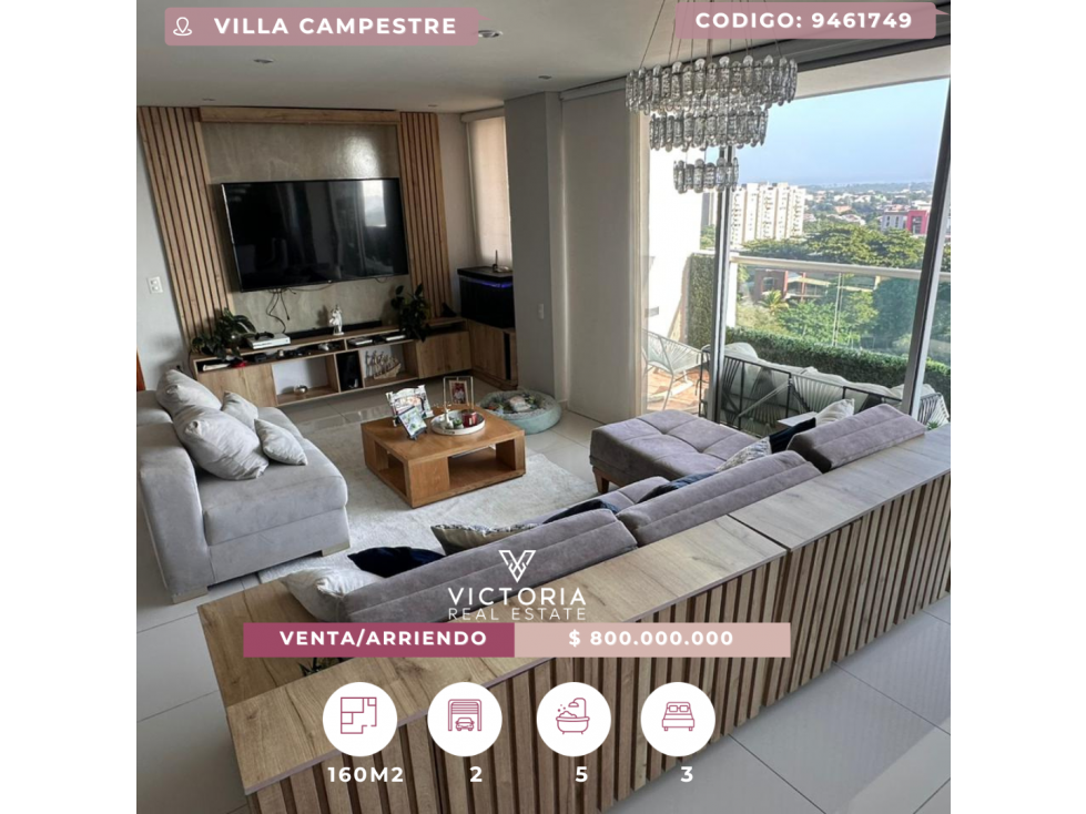 Venta de apartamento - Villa Campestre