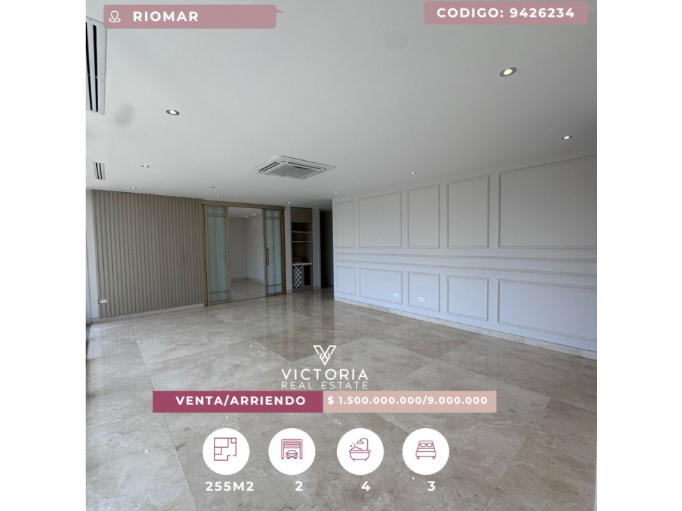 Venta o al alquiler de apartamento - Riomar