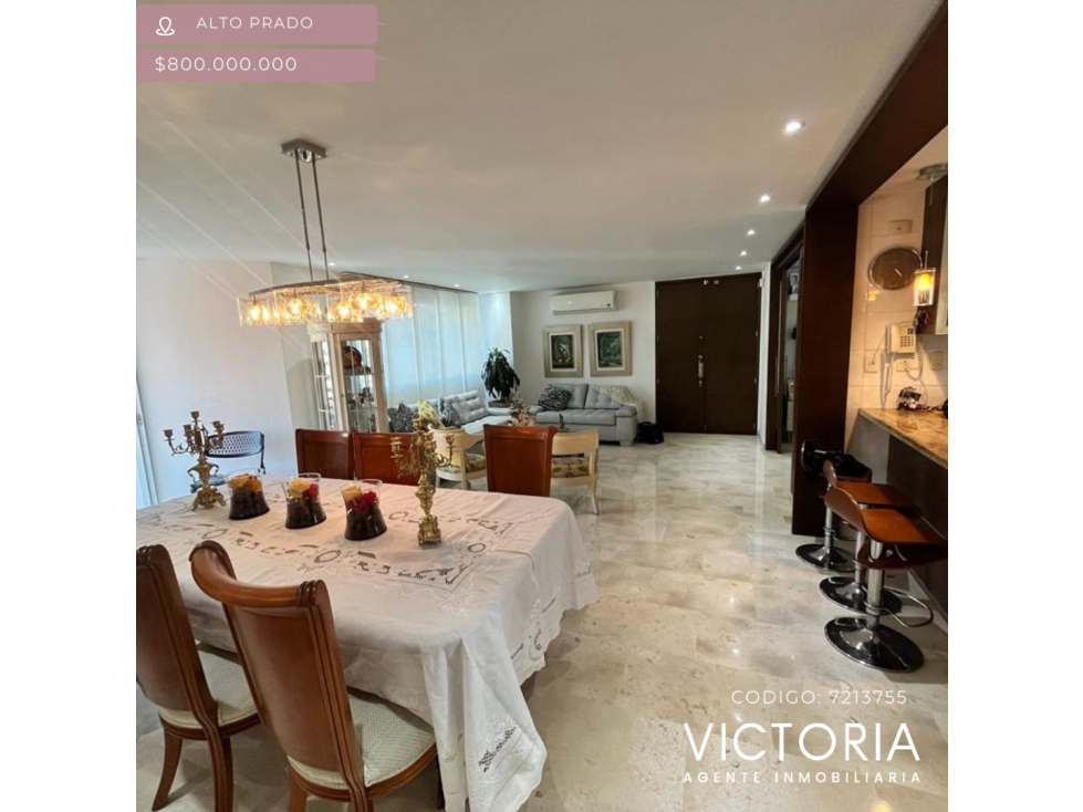 Venta de apartamento - Alto Prado