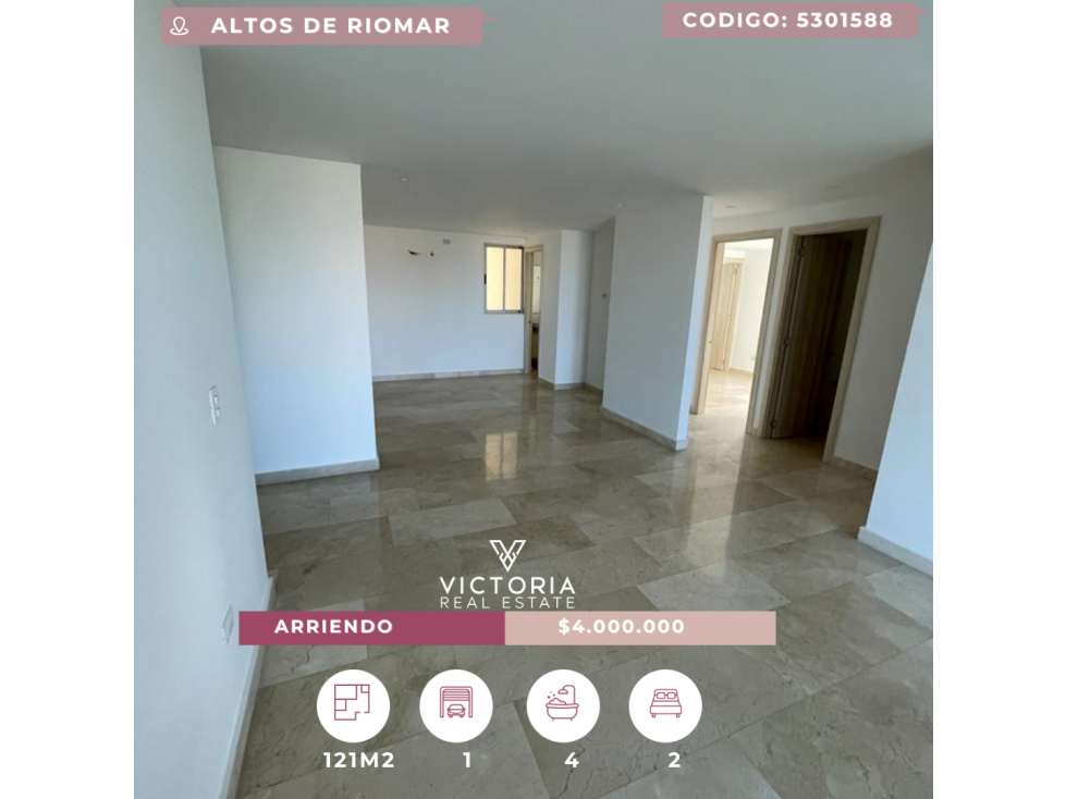 Alquiler de apartamento - Altos de Riomar