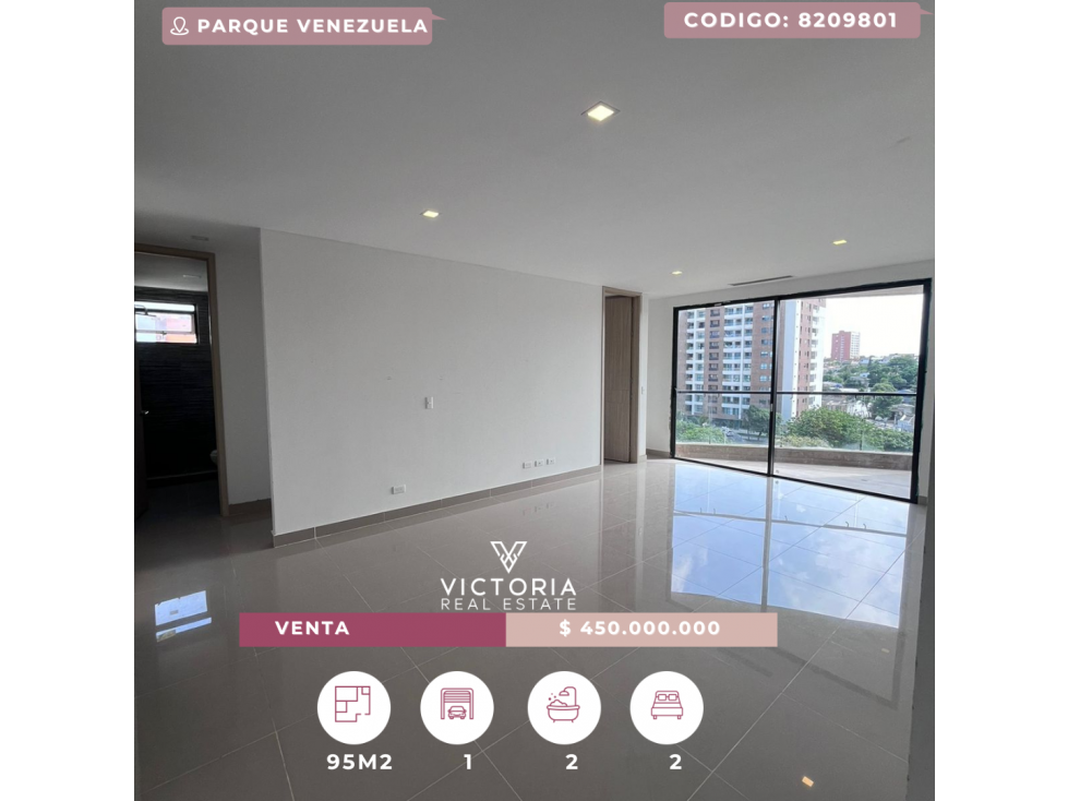 Venta de apartamento - Parque Venezuela