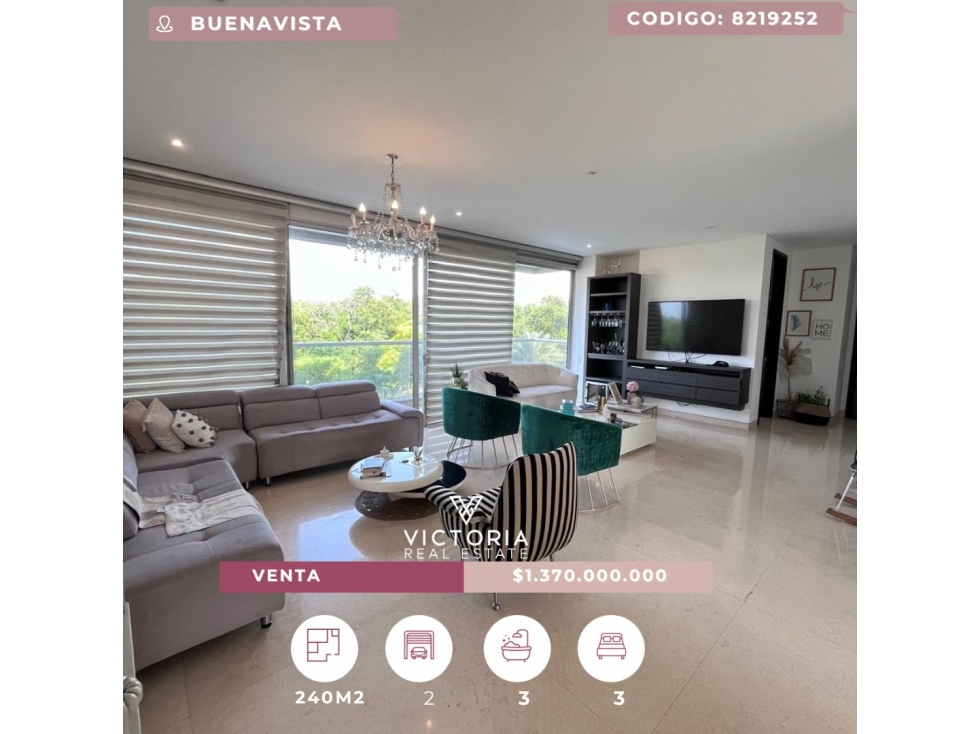 Venta de partamento - Buenavista