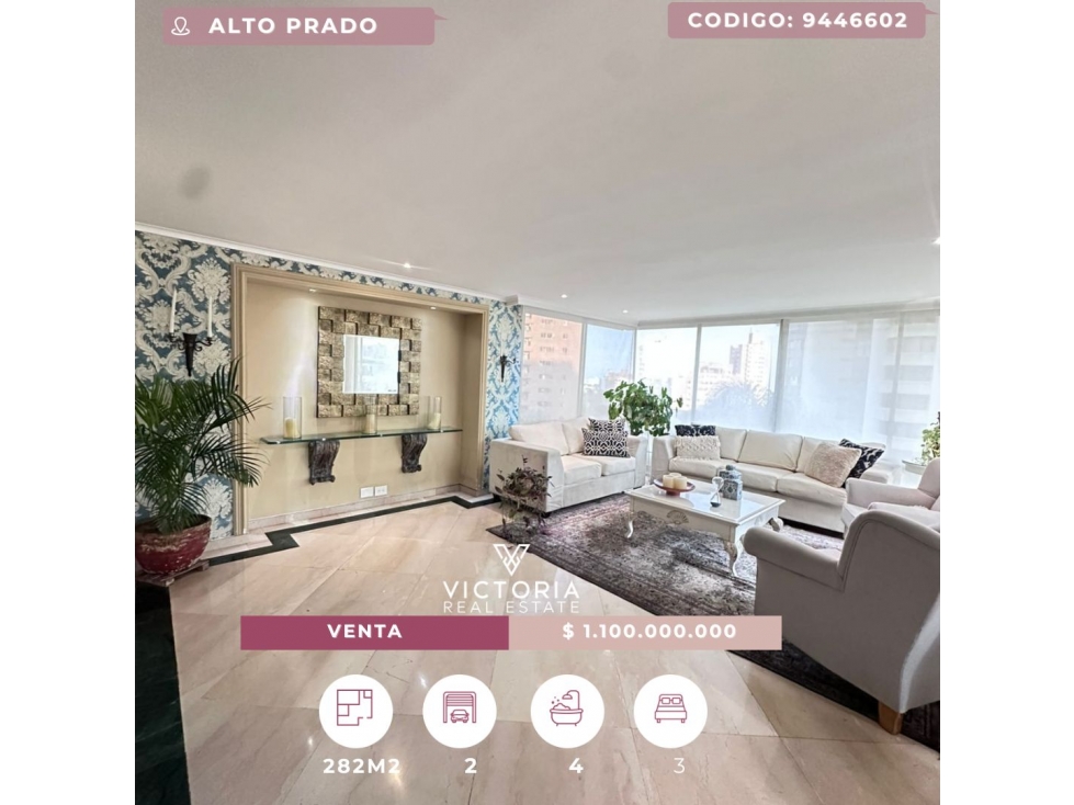 Venta de apartamento - Alto Prado