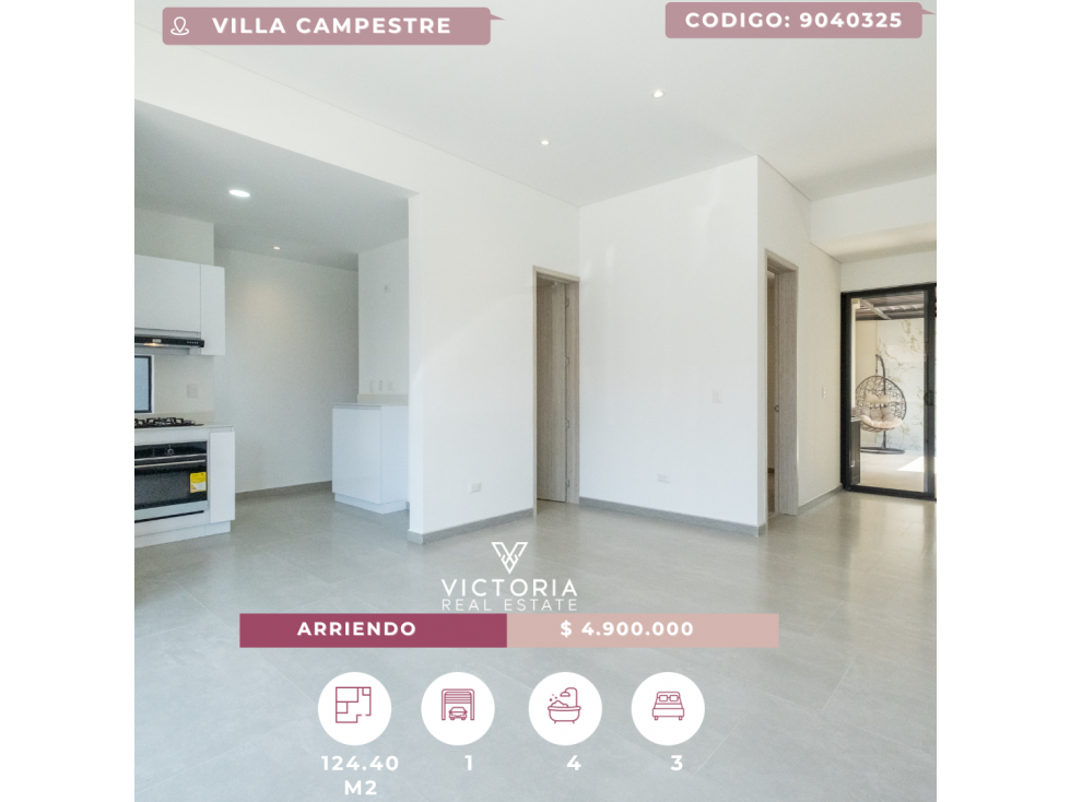 Alquiler de casa - Villa Campestre - 1