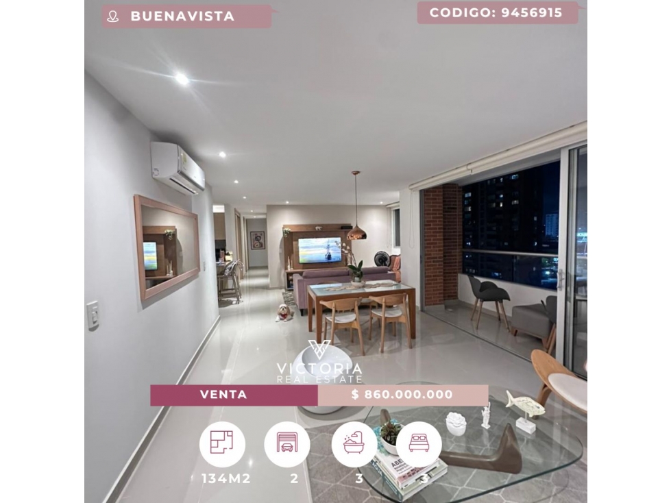 Venta de apartamento - Buenavista