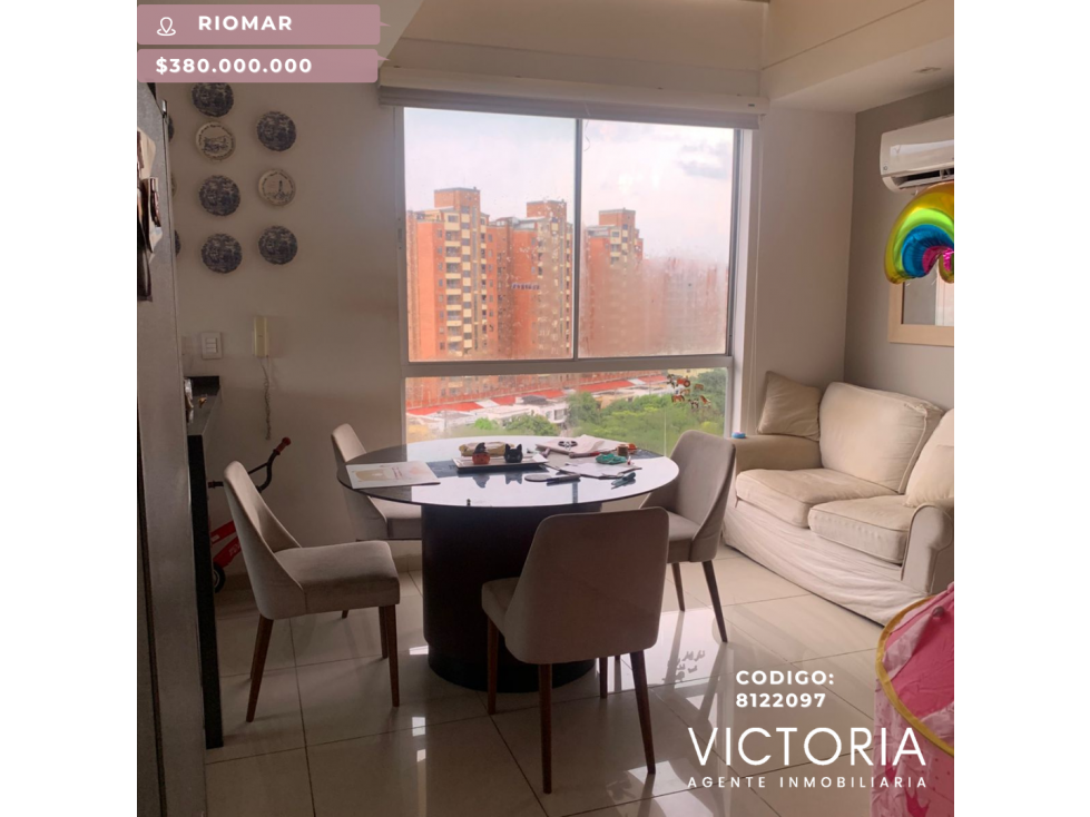 Venta de apartamento - Riomar