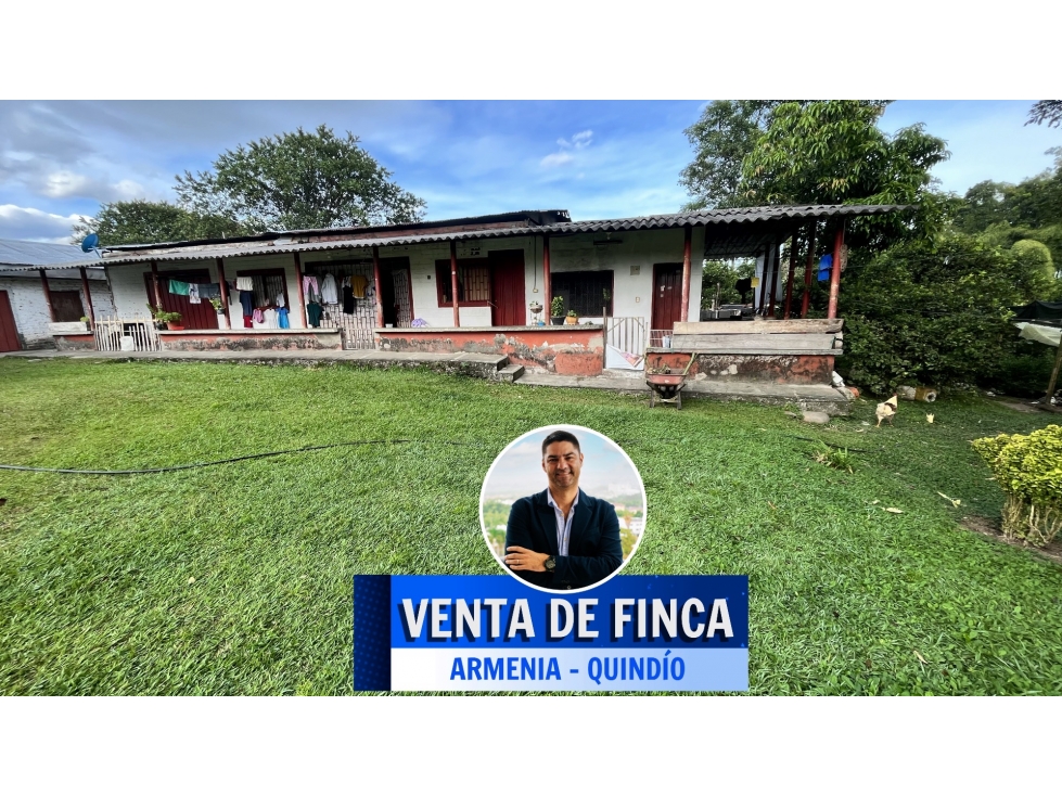 VENTA DE FINCA EN ARMENIA, QUINDÍO, COLOMBIA