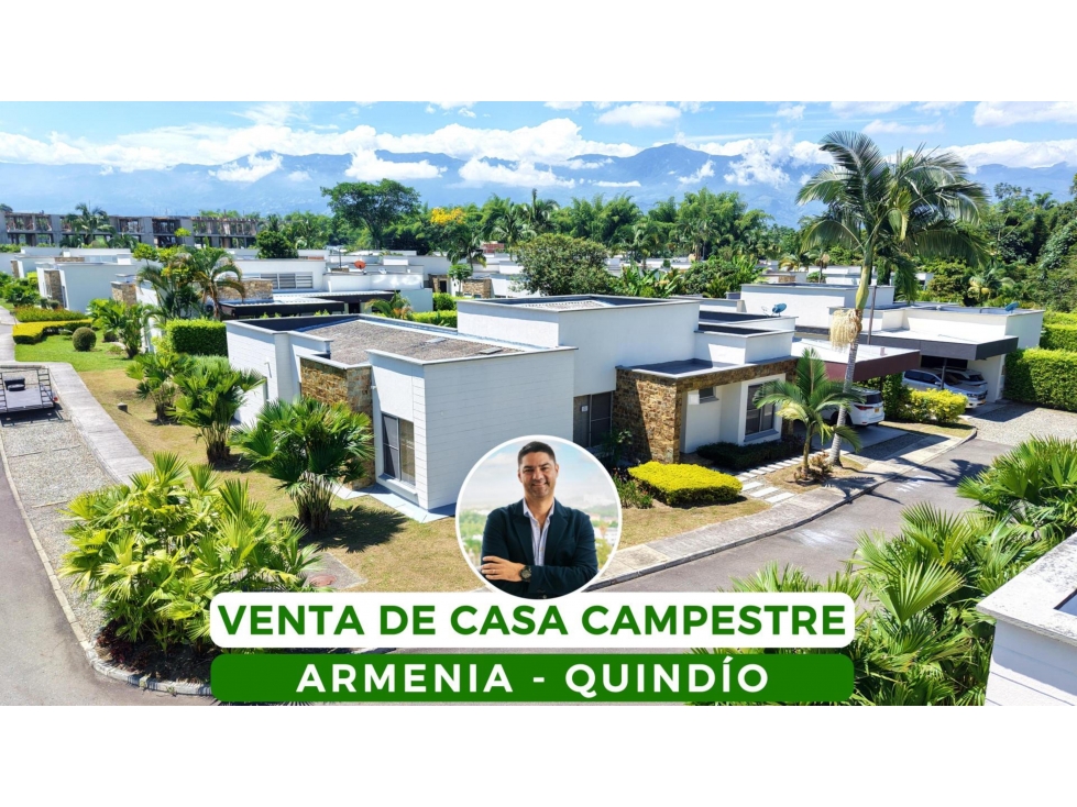 SE VENDE CASA CAMPESTRE EN ARMENIA, QUINDÍO, COLOMBIA
