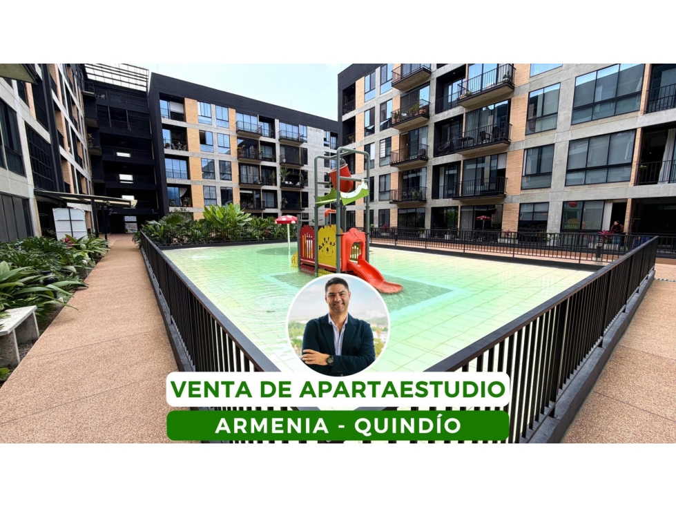 VENTA DE APARTAESTUDIO EN EL NORTE DE ARMENIA, QUINDÍO, COLOMBIA