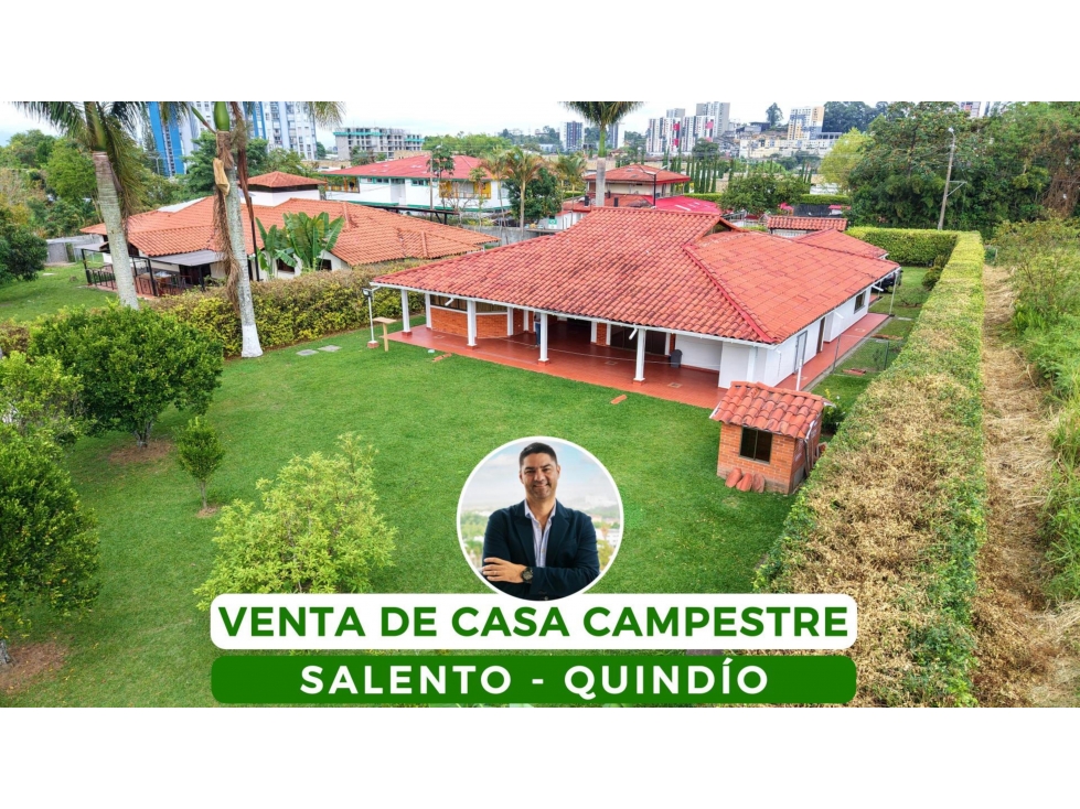 VENTA DE CASA EN SALENTO, QUINDÍO, COLOMBIA - 1