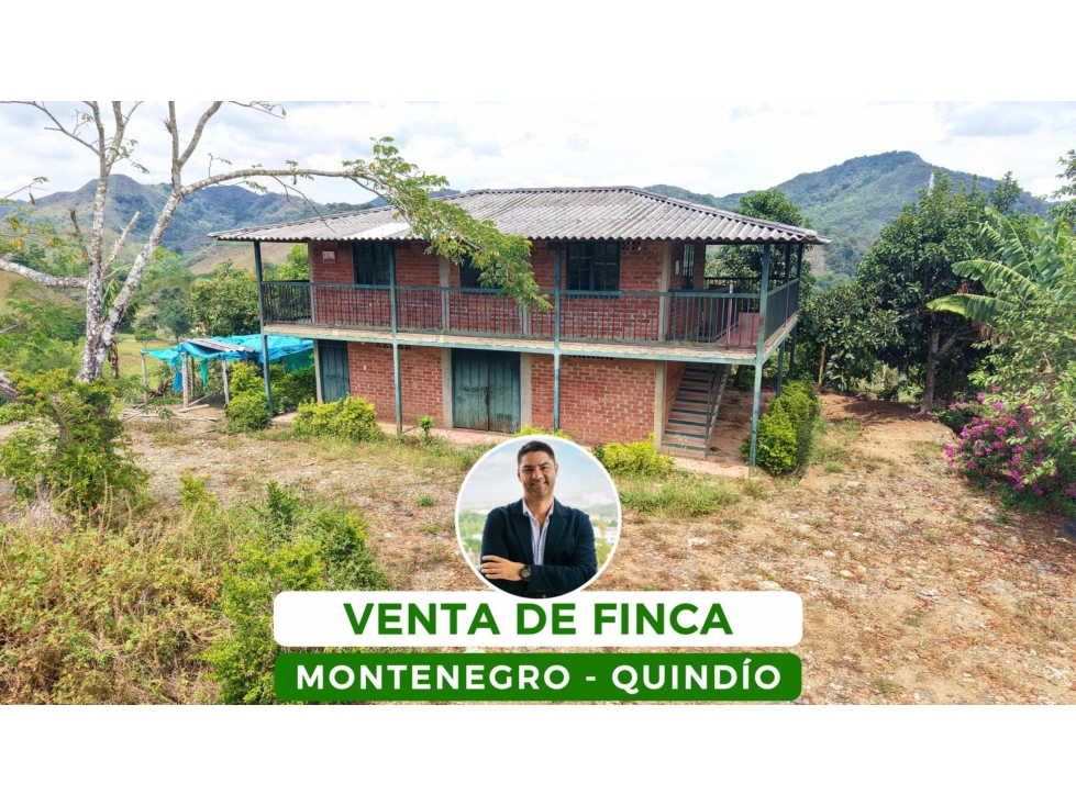 VENTA DE FINCA EN MONTENEGRO, QUINDÍO, COLOMBIA - 1