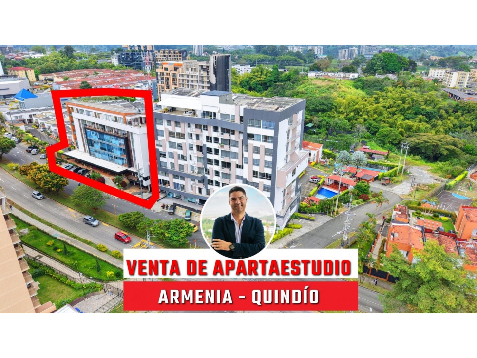 VENTA DE APARTAESTUDIO EN ARMENIA, QUINDÍO, COLOMBIA