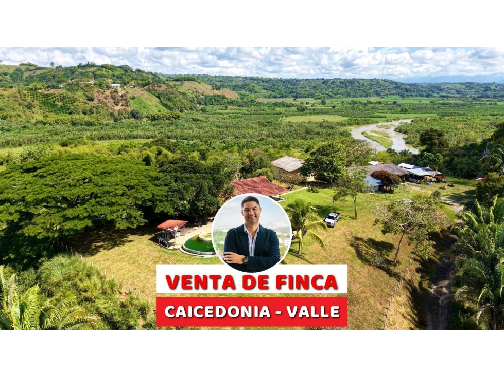 VENTA DE FINCA EN CAICEDONIA, VALLE, COLOMBIA - 1