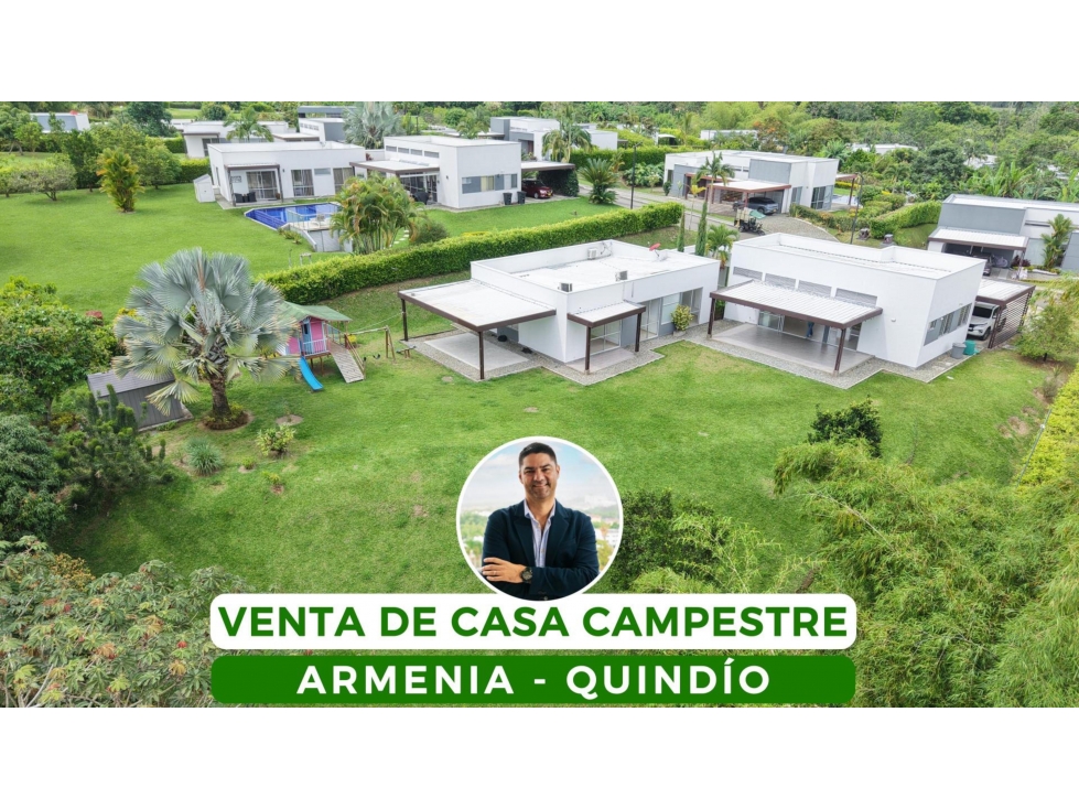 VENTA DE CASA CAMPESTRE EN ARMENIA, QUINDÍO, COLOMBIA