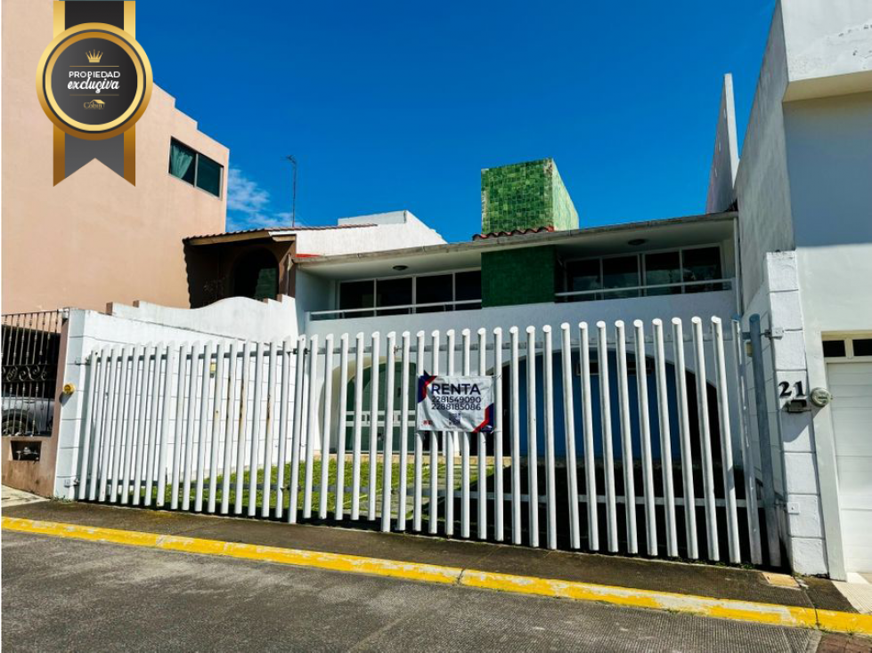 Casa en renta en Fracc. Real del Bosque, Xalapa - 1