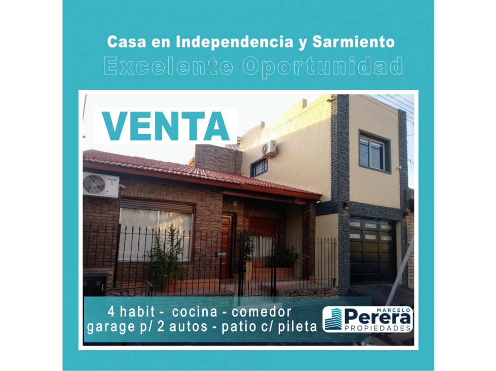 Venta | Casa | 3 dorm | Indep y Sarmiento - 1