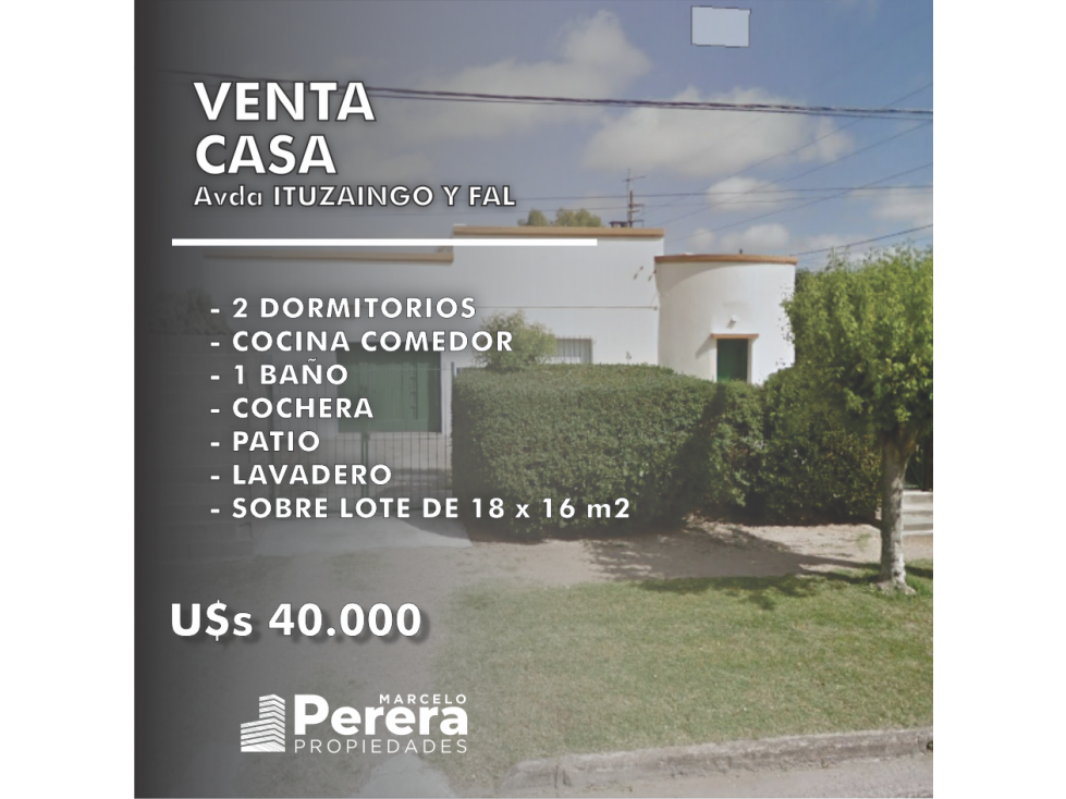 Venta | Casa | 2 dorm | Sarmiento rn - 1