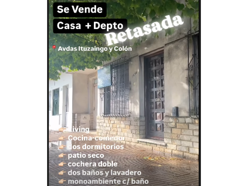 Venta | Casa | 2 dorm | + Monoamb | Pueblo Nuevo - 1