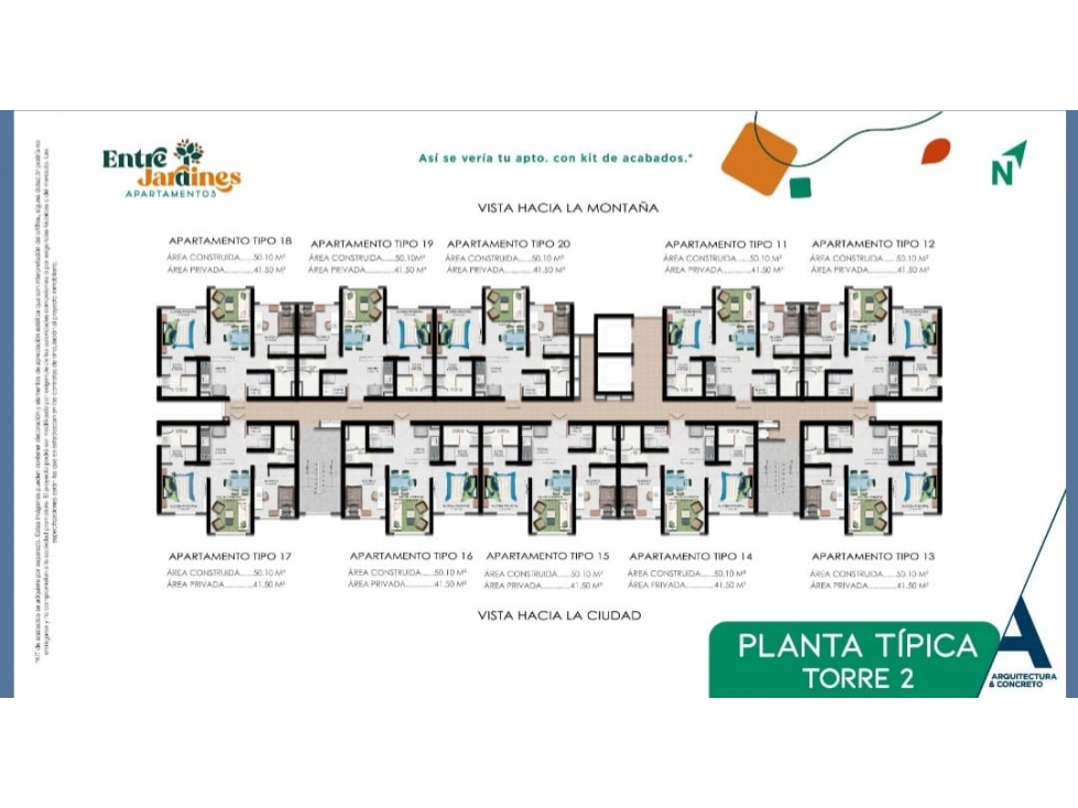 Venta de apartamento en calazans en obra gris (Proyecto vis)