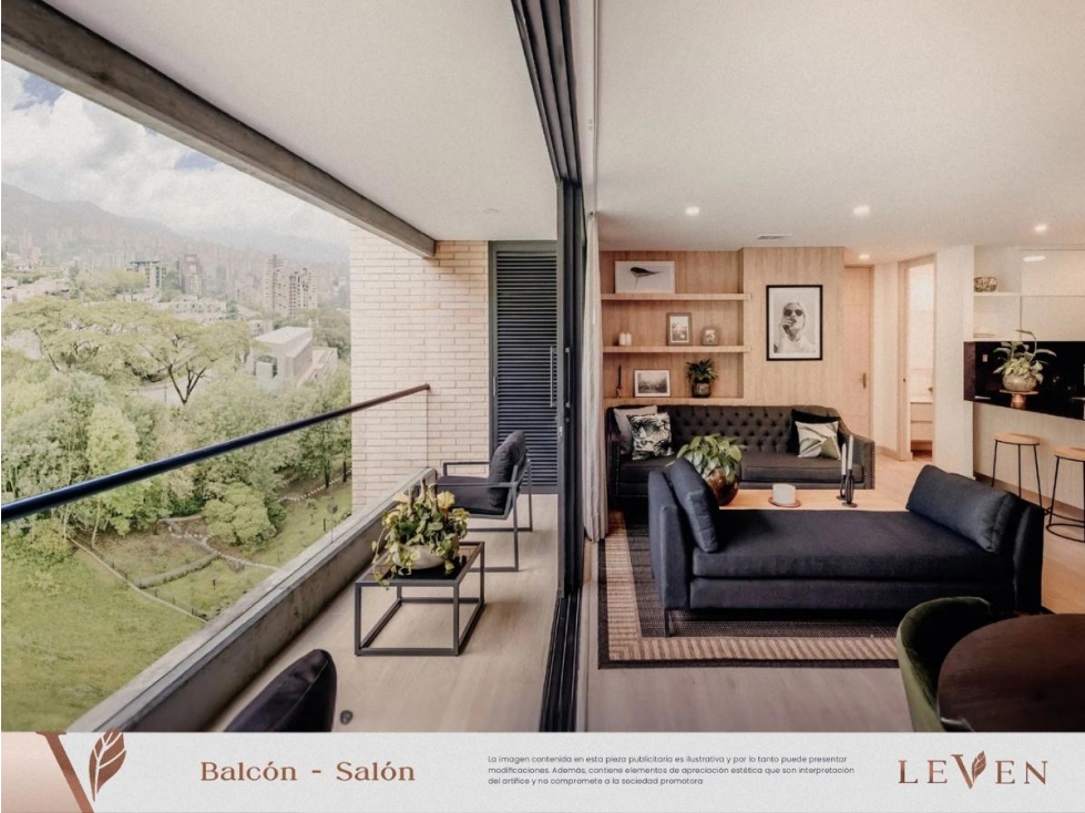 Venta de apartamento en Medellín, poblado cesión de derechos