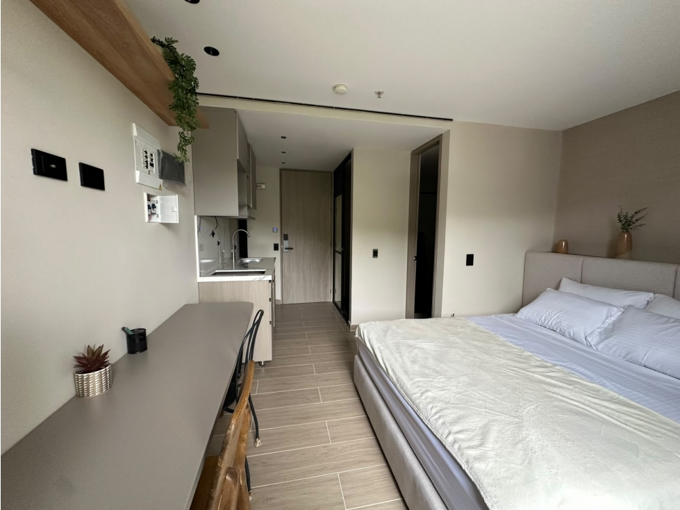 aparta estudio en Medellín, los colores para rentas cortas — foto 3