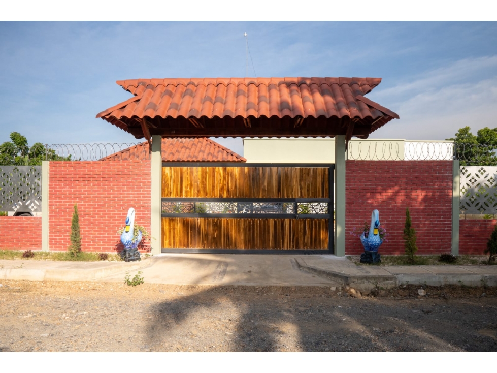 CASA CAMPESTRE AMOBLADA EN ARRIENDO - EL SABANAL, MONTERIA - 1