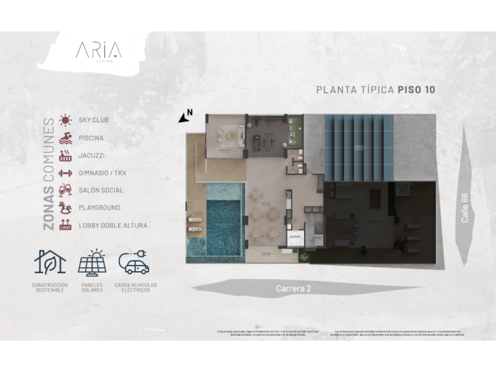 APARTAMENTO EN VENTA SOBRE PLANO EN EL RECREO- MONTERIA — foto 5