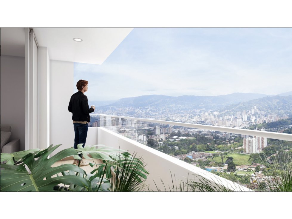 Venta Apartamento Estrenar La Estrella ENTRE PALMERAS en Obra Gris — foto 4