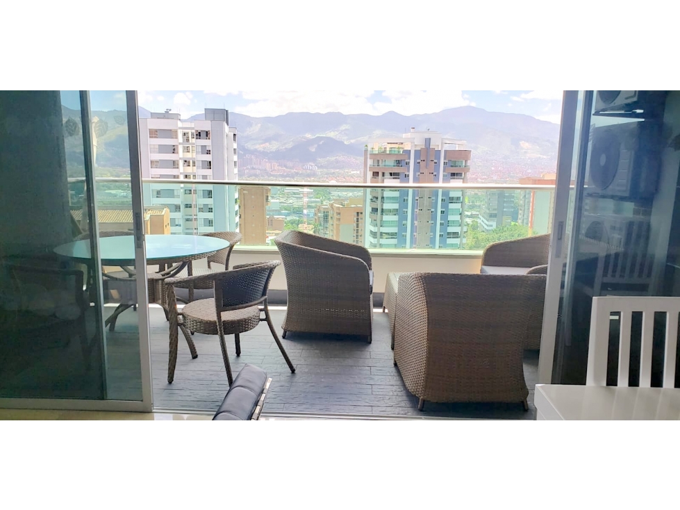 Apartamento en Venta El Poblado Castropol 138 m2 Unidad Cerrada — foto 4