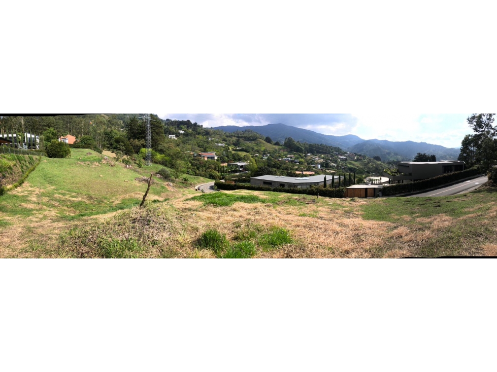 Venta Lote Envigado Loma del Escobero parte media en Unidad 1A — foto 3