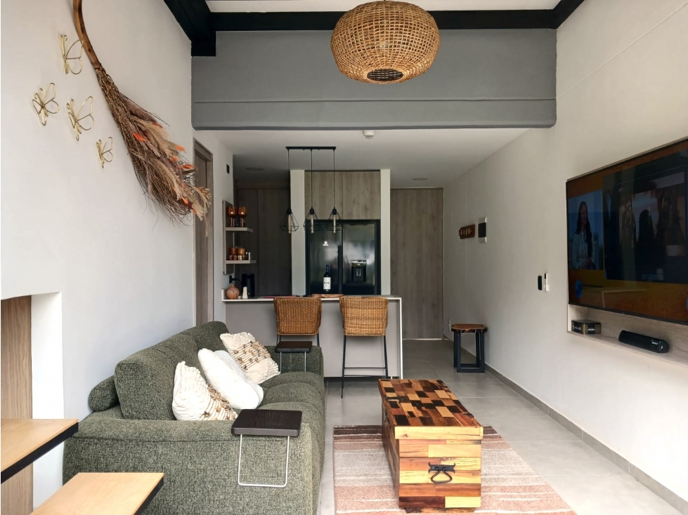 Venta Apartamento Duplex AMOBLADO Envigado Loma Escobero Rentas Cortas