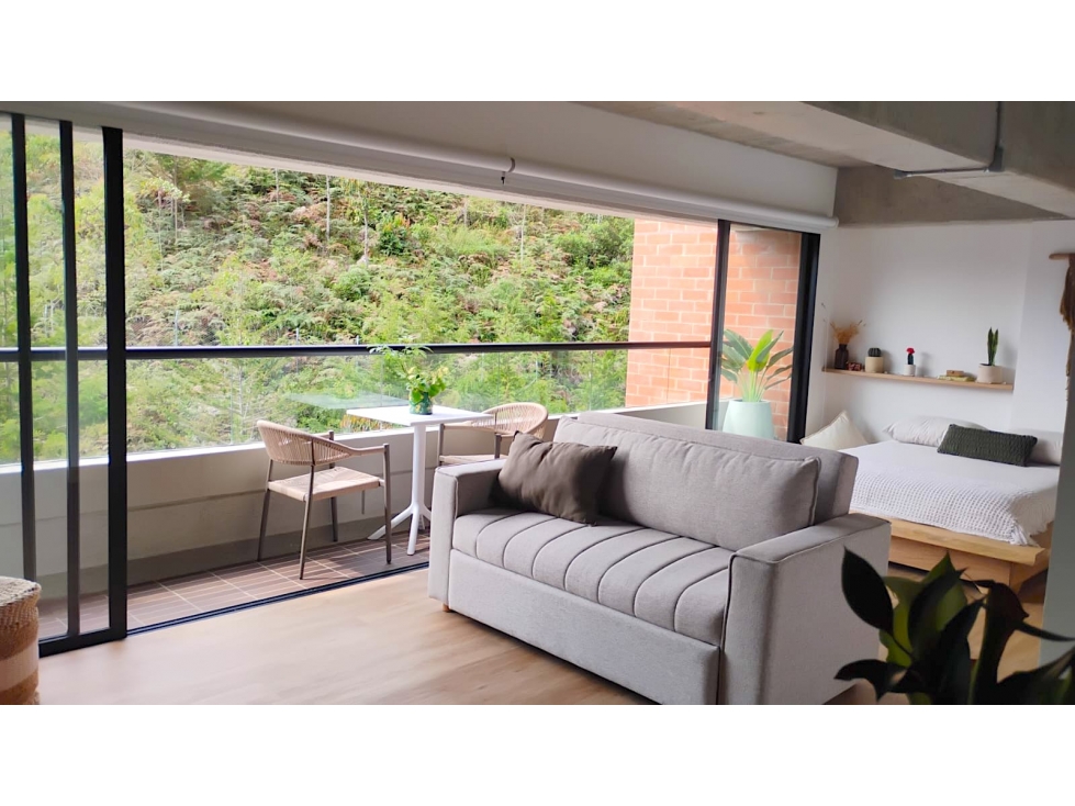 Venta Apartaestudio El Retiro cerca Parque Principal con zonas comunes