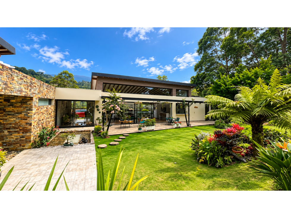 Venta Casa moderna un nivel sector El Vergel Envigado — foto 2