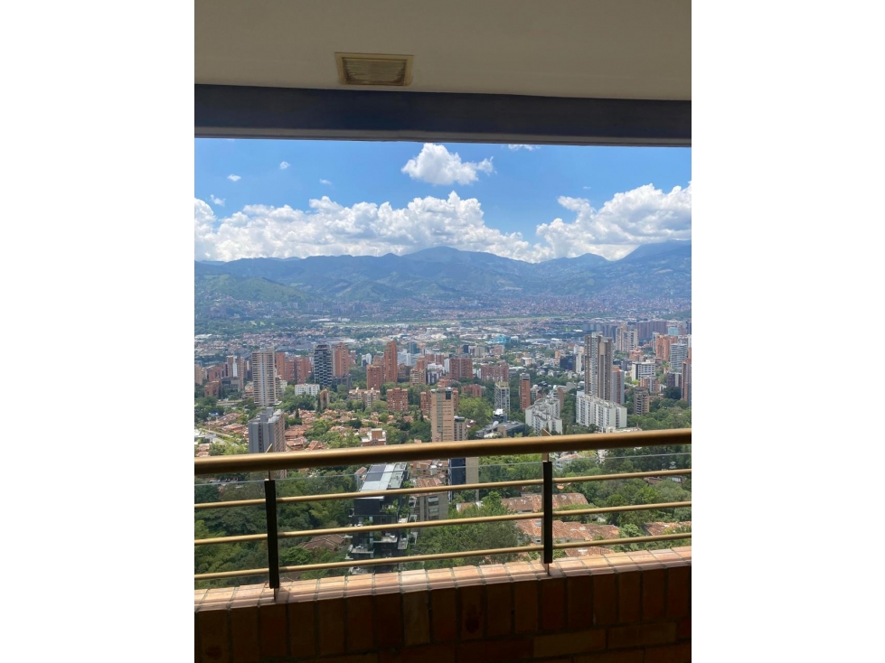 Venta Apartamento El Poblado El Tesoro Unidad Completa con SUPER VISTA