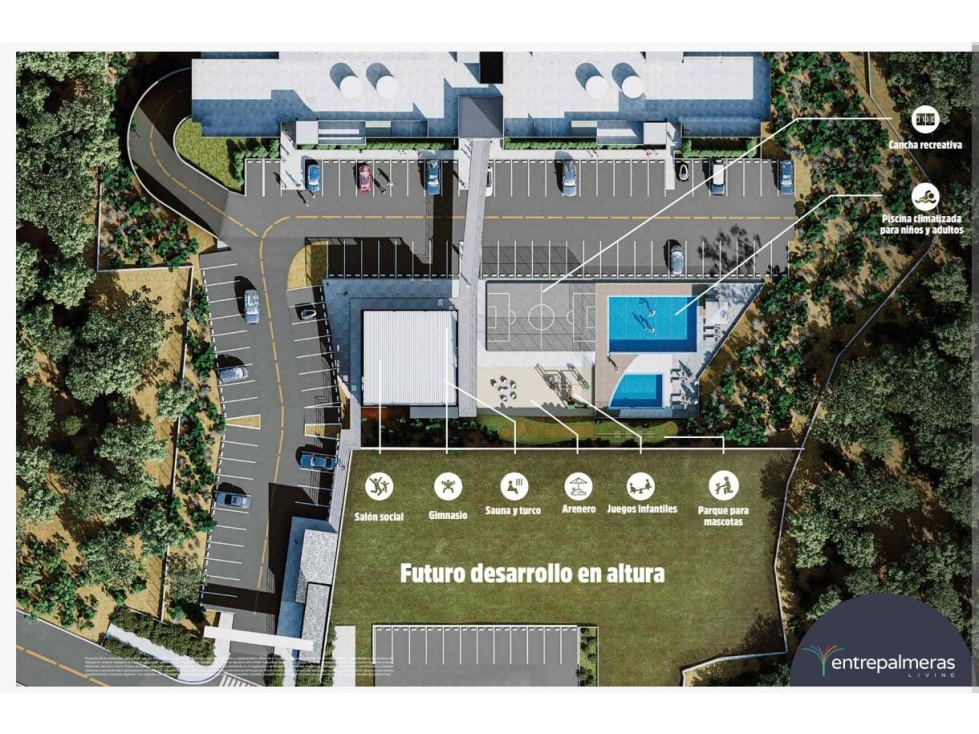 Venta Apartamento Estrenar La Estrella ENTRE PALMERAS en Obra Gris — foto 6