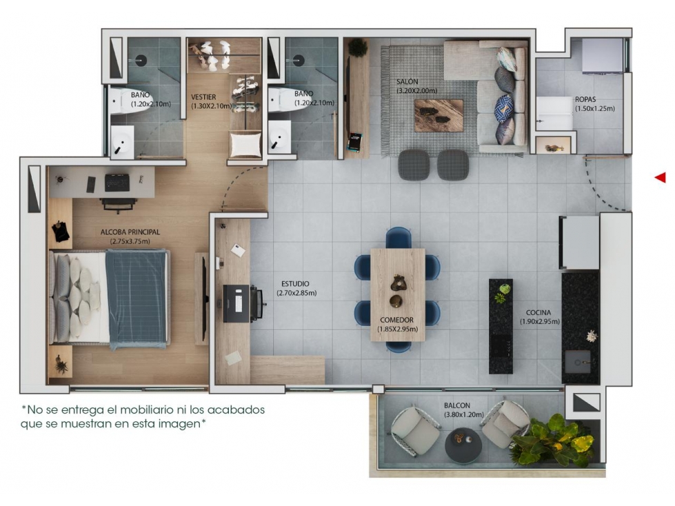 Venta Apartamento VERDE VIVO La Estrella SURAMERICA Certificación EDGE — foto 4